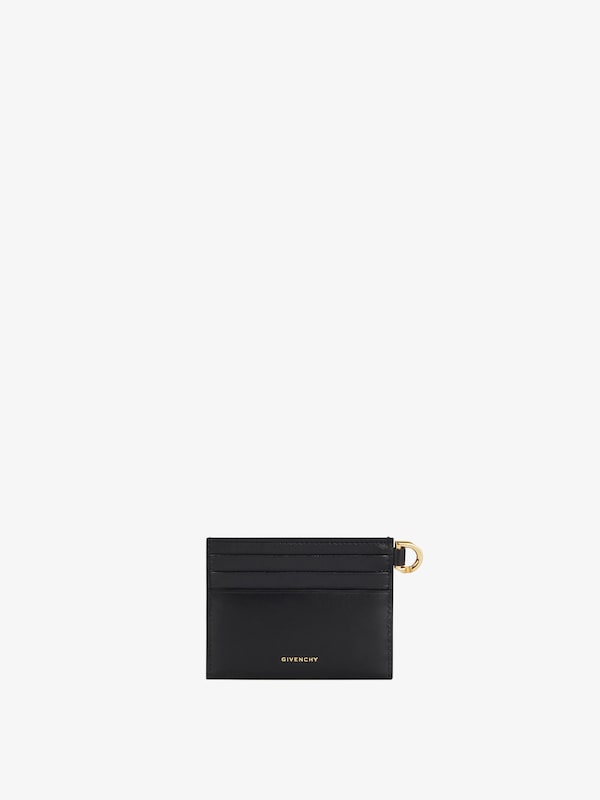 Givenchy 4G Liquid card holder in Box leather Último día