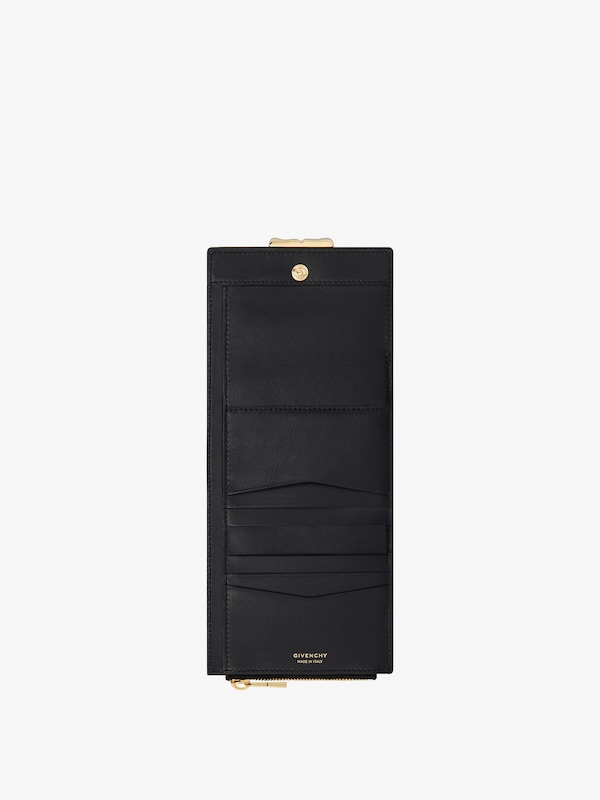 Givenchy 4G Liquid wallet in Box leather Precio de fábrica