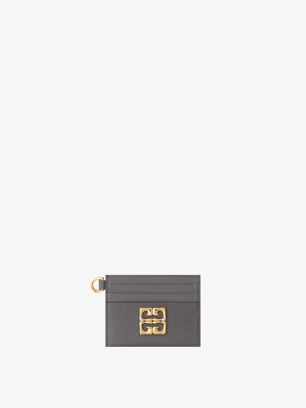 Givenchy 4G Liquid card holder in Box leather