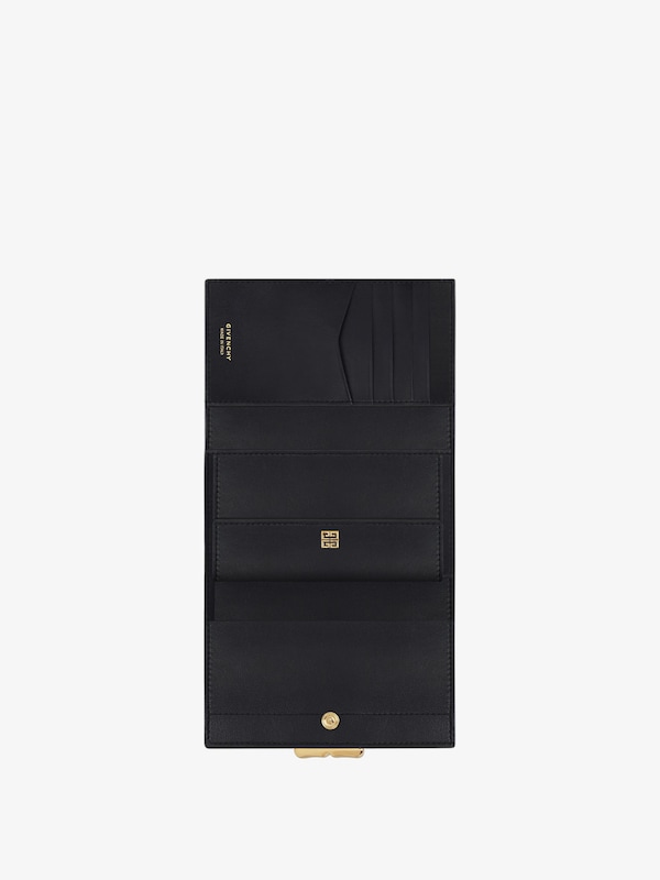 Givenchy 4G Liquid wallet in Box leather Promoción trimestral
