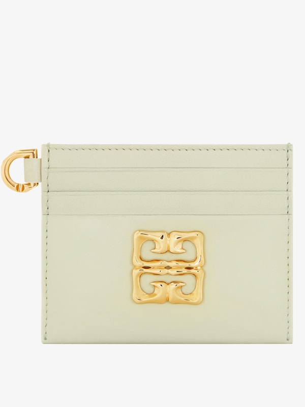 Givenchy 4G Liquid card holder in Box leather Superdescuento