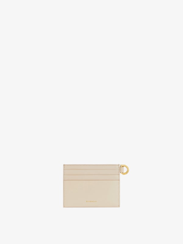Givenchy 4G Liquid card holder in Box leather Grandes descuentos