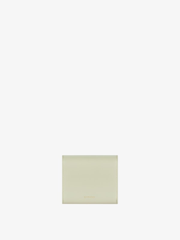 Givenchy 4G Liquid wallet in Box leather Liquidación