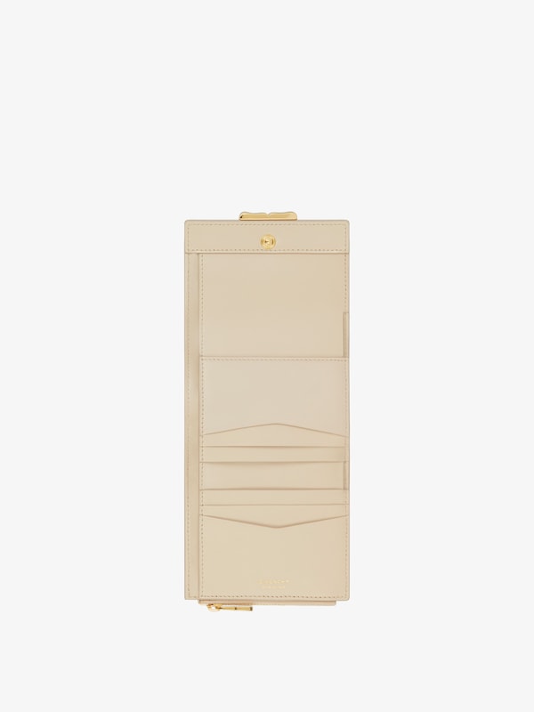 Givenchy 4G Liquid wallet in Box leather Envío internacional gratuito