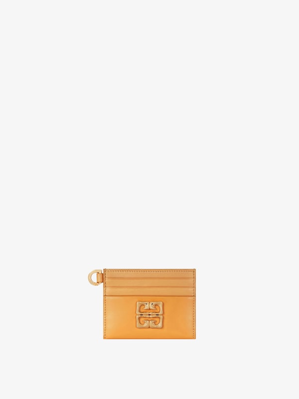 Givenchy 4G Liquid card holder in Box leather