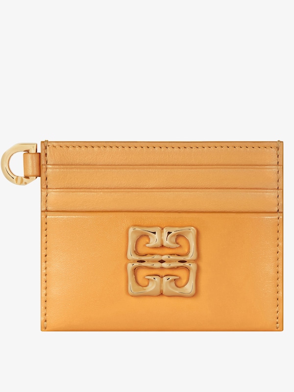 Givenchy 4G Liquid card holder in Box leather Limitado a 3 días