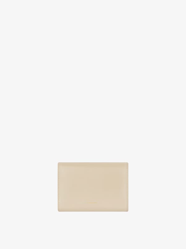 Givenchy 4G Liquid wallet in Box leather Precios de Black Friday