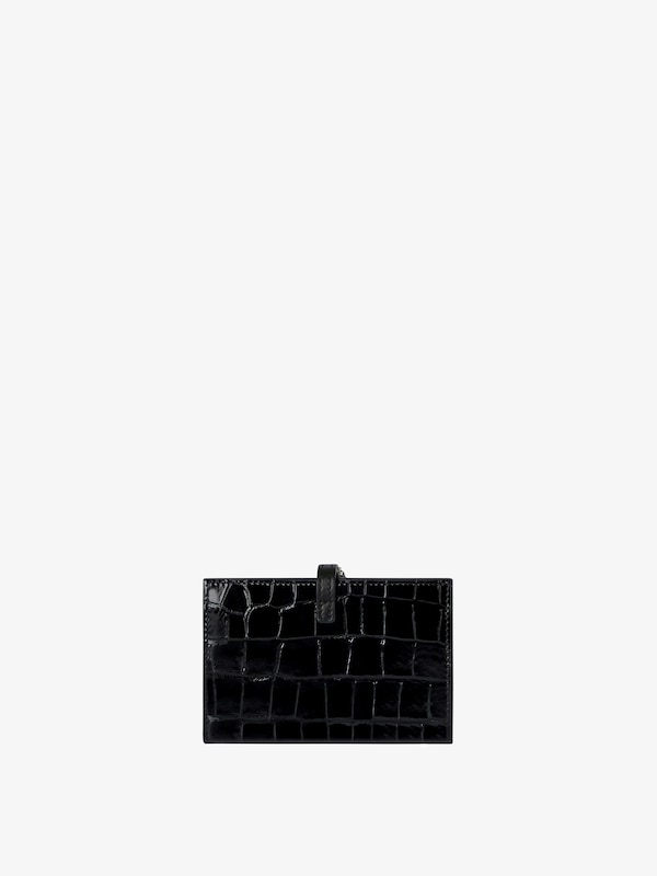 Givenchy Voyou wallet in crocodile effect leather Oferta exclusiva