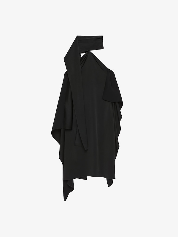 Givenchy Scarf dress in crepe satin Última moda
