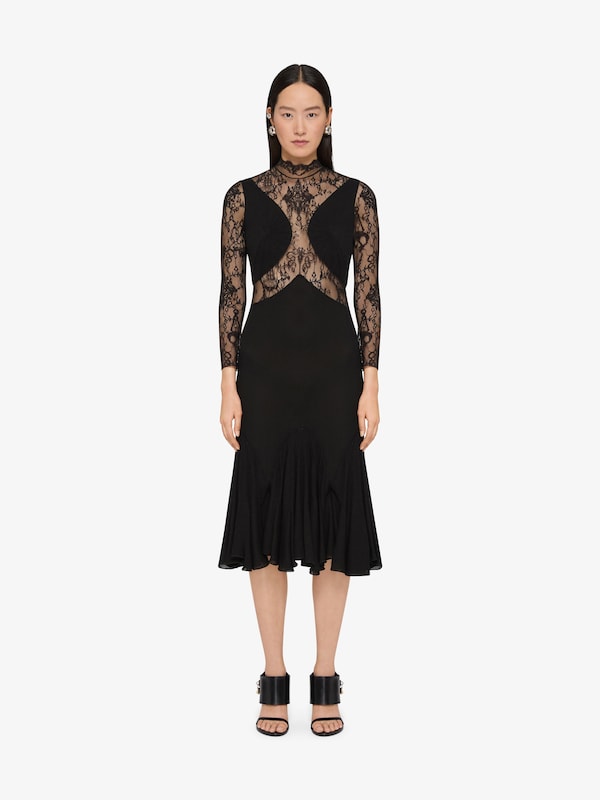 Givenchy Dress in chandelier lace and jersey Precio ultrabajo
