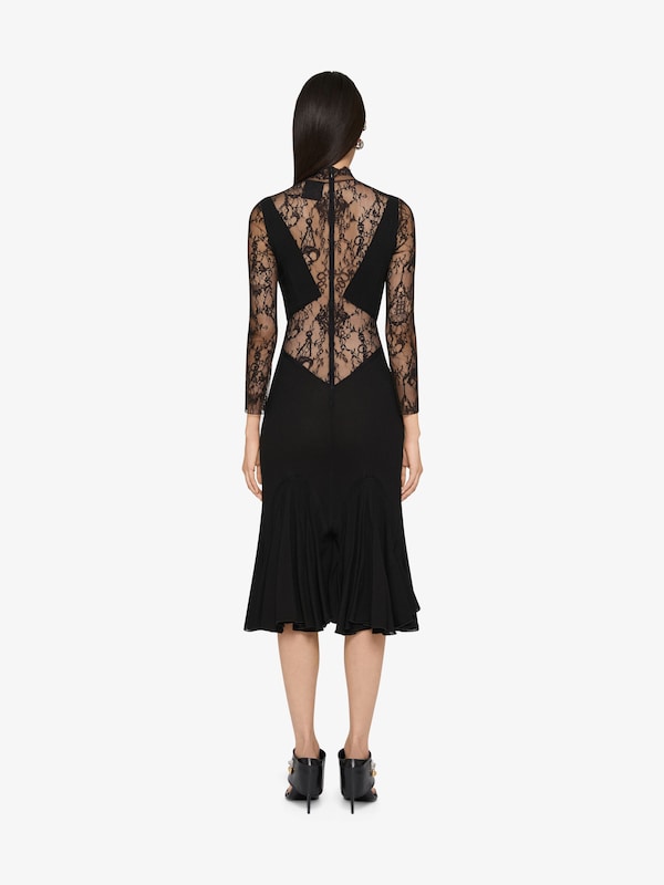 Givenchy Dress in chandelier lace and jersey Precio ultrabajo