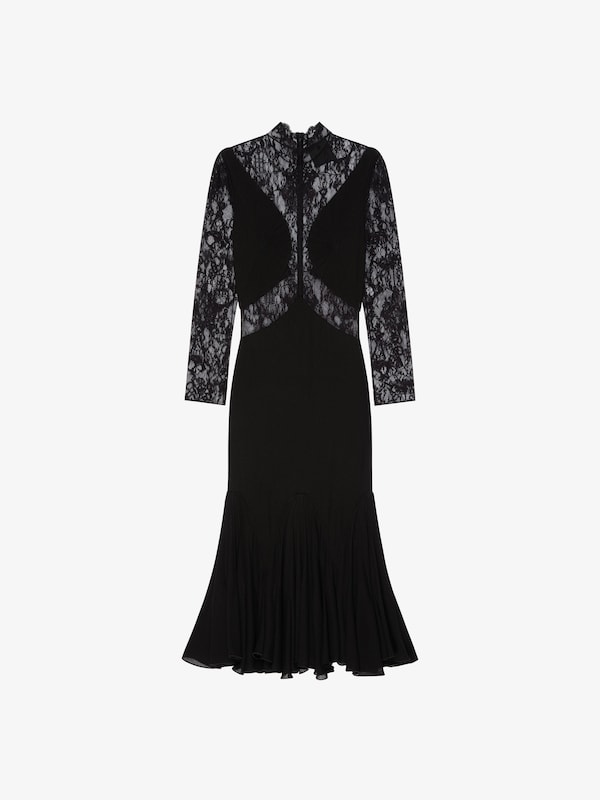 Givenchy Dress in chandelier lace and jersey Precio ultrabajo
