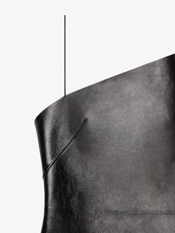 Givenchy Asymmetric dress in leather Devoluciones gratuitas