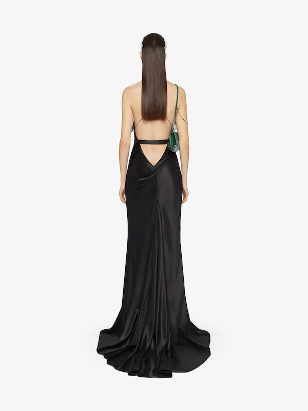 Givenchy Evening dress in satin with lace Rebajas