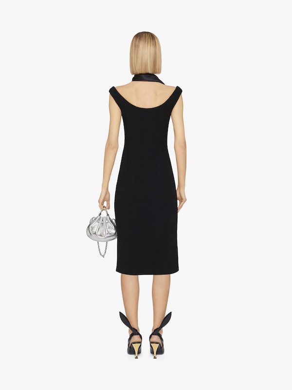 Givenchy Dress in wool with swallow collar Venta caliente