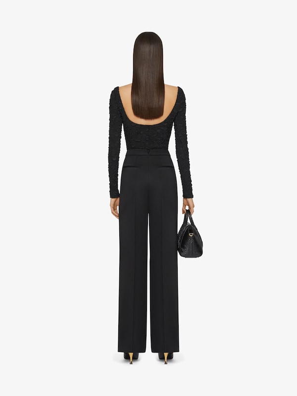 Givenchy Slim fit top in jersey with floral pattern Últimos 2 días