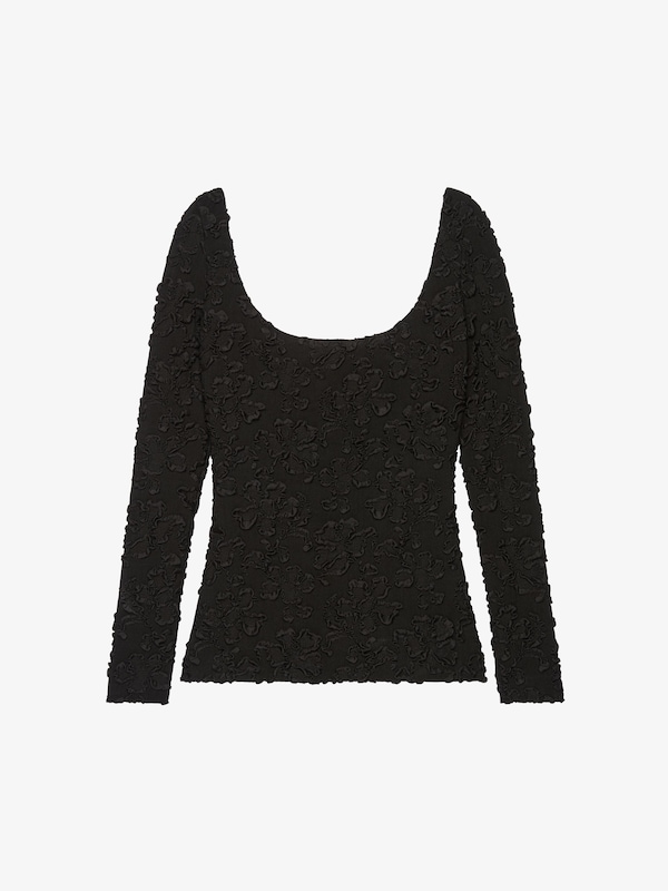 Givenchy Slim fit top in jersey with floral pattern Últimos 2 días