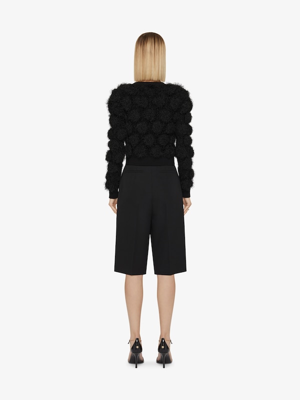 Givenchy Sweater in knit with pompoms Precio de fábrica