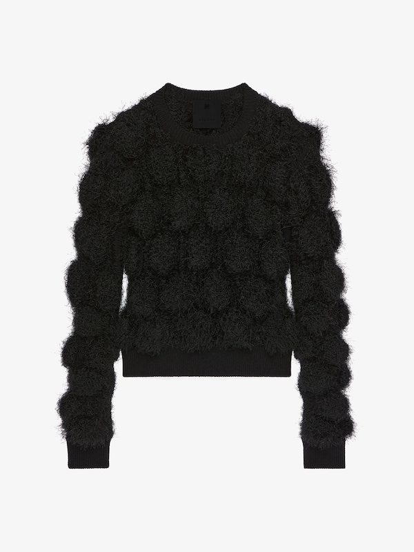 Givenchy Sweater in knit with pompoms Precio de fábrica