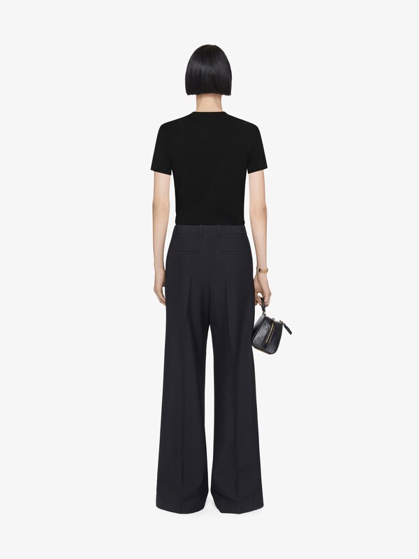 Givenchy Slim fit t-shirt in cotton with 4G detail Limitado a 3 días