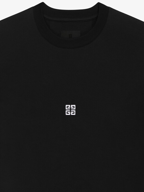 Givenchy Slim fit t-shirt in cotton with 4G detail Limitado a 3 días