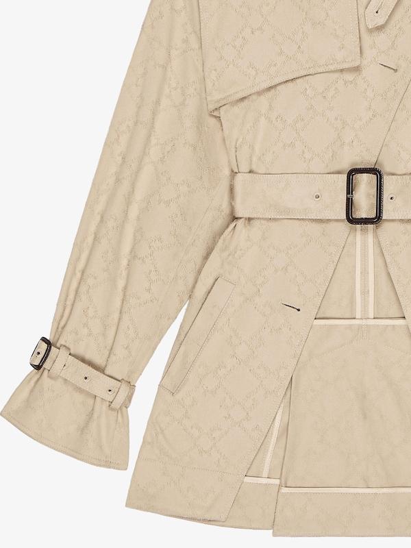 Givenchy Trench-coat in monogram 72 cotton Grandes ahorros
