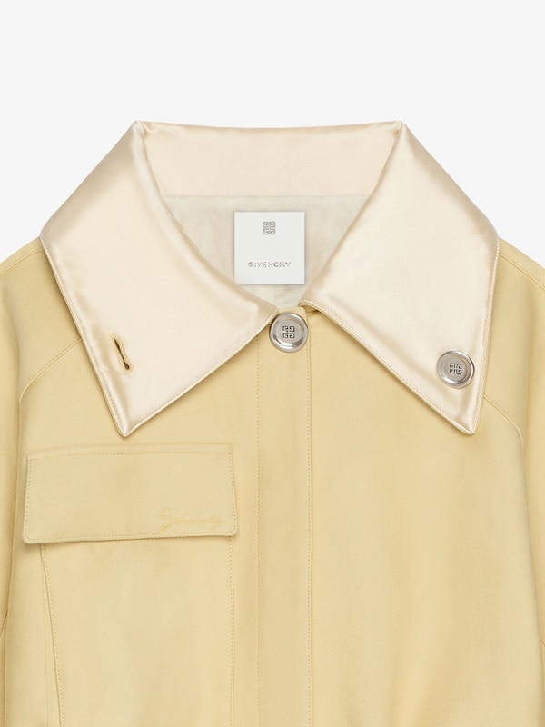 Givenchy Jacket in cotton with adjustable collar Precio ultrabajo