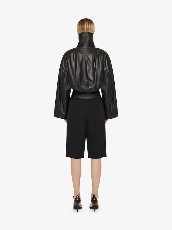 Givenchy Jacket in nappa leather with adjustable collar Devoluciones gratuitas