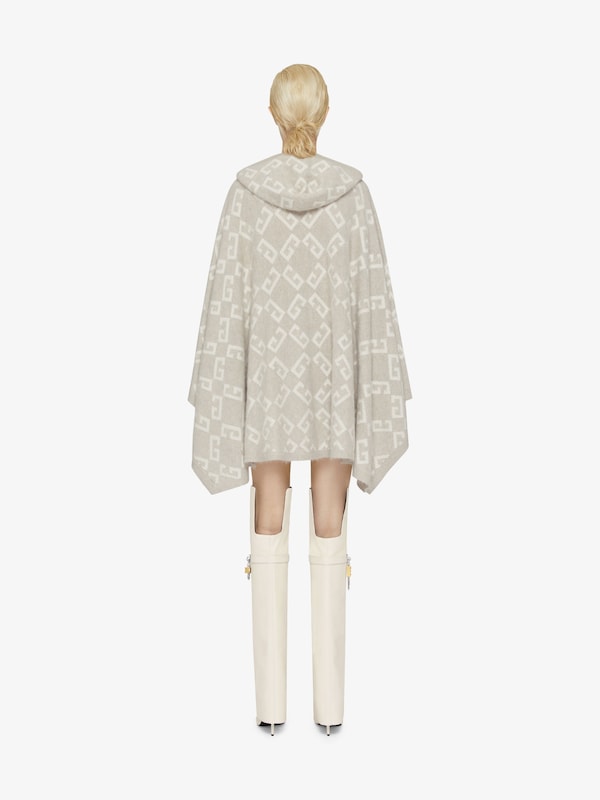 Givenchy Poncho in monogram 72 jacquard En línea