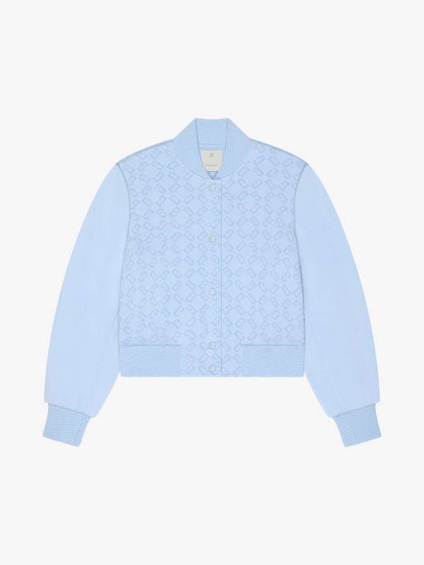 Givenchy Varsity jacket in monogram 72 jacquard Rebajas de fábrica