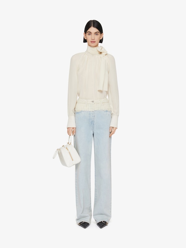 Givenchy Blouse in silk with lavallière