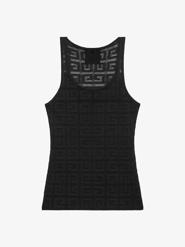 Givenchy Slim tank top in 4G jacquard Últimos 3 días