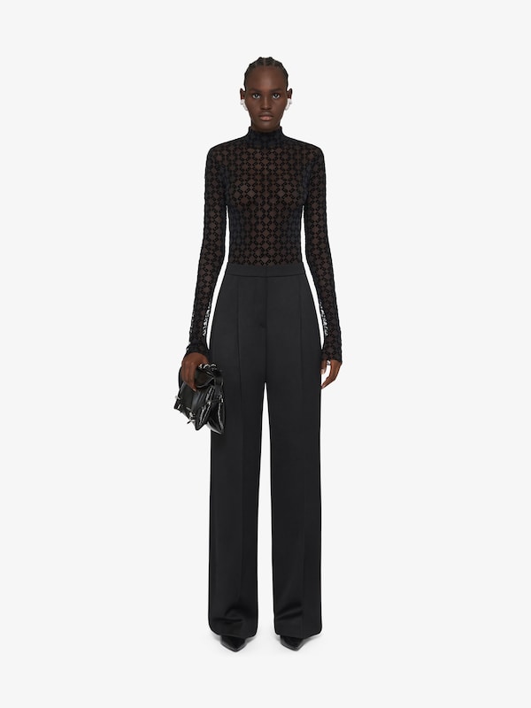 Givenchy Bodysuit in monogram 72 tulle Último día