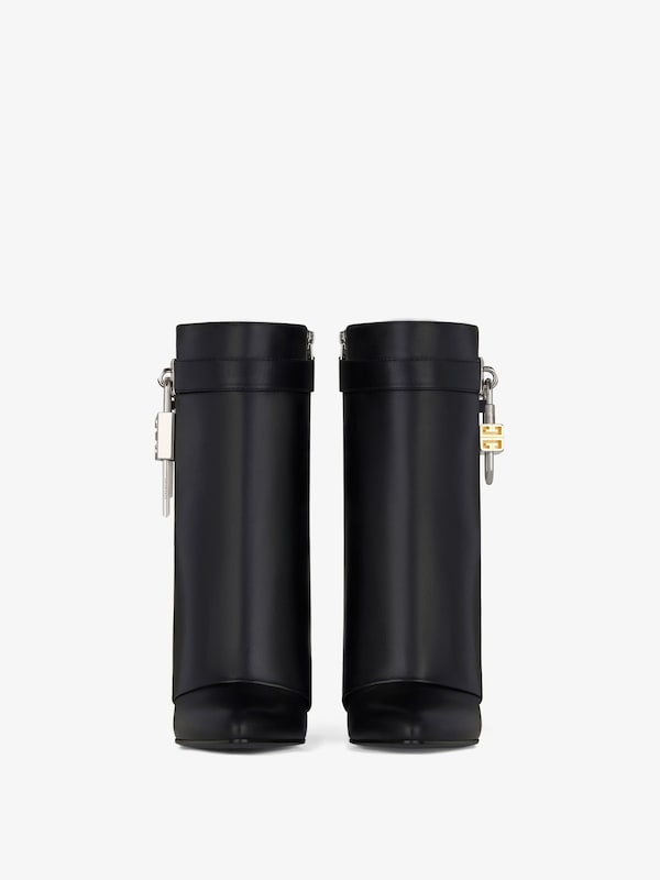 Givenchy Shark Lock ankle boots in leather Solo hoy