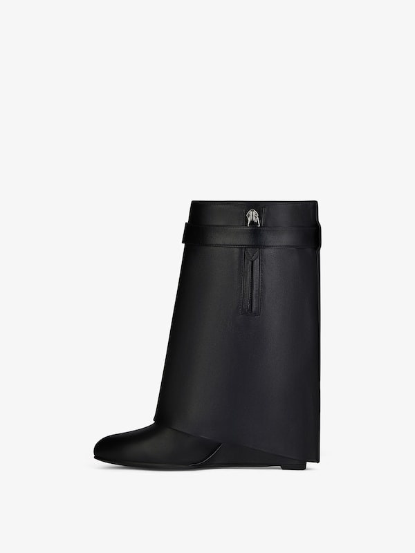 Givenchy Shark Lock ankle boots in leather Solo hoy