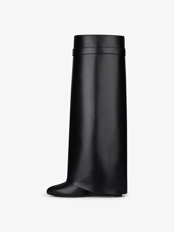 Givenchy Shark Lock boots in leather Oferta especial de fábrica