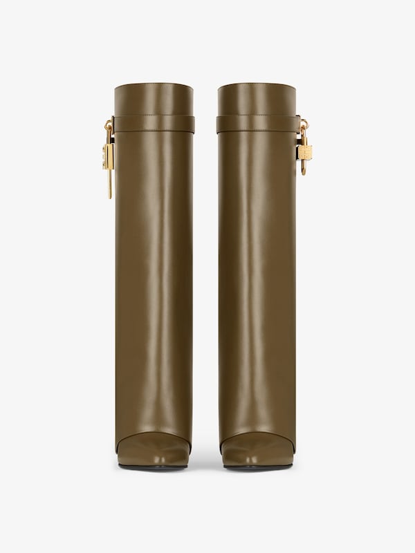 Givenchy Shark Lock boots in leather Solo queda un día
