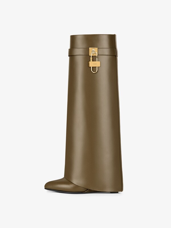 Givenchy Shark Lock boots in leather Solo queda un día