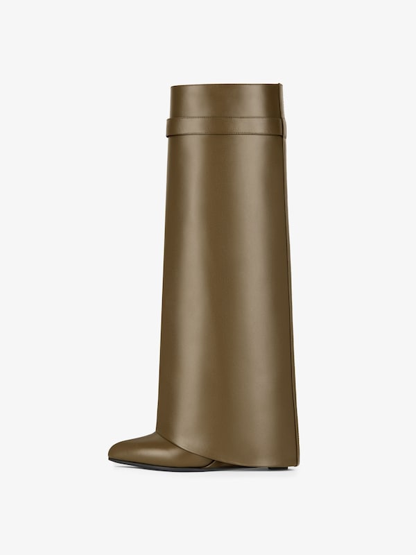 Givenchy Shark Lock boots in leather Solo queda un día