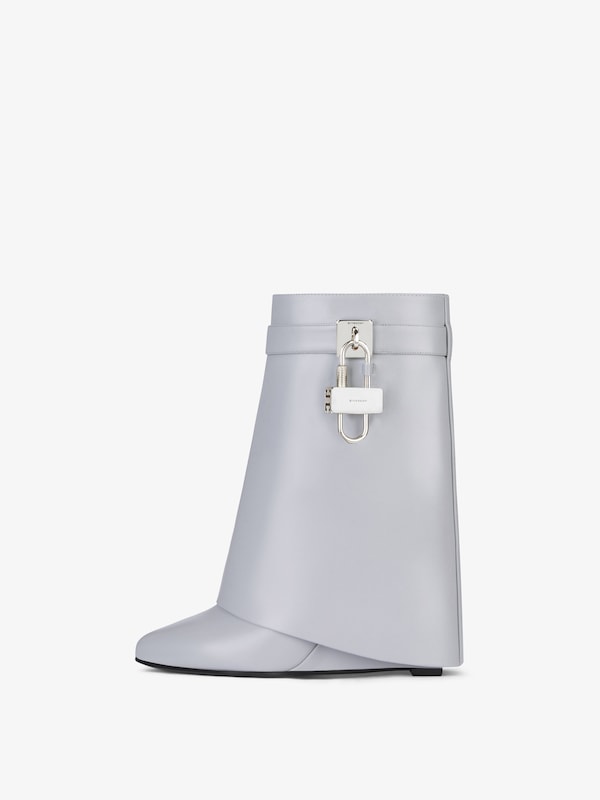 Givenchy Shark Lock ankle boots in leather Tienda de fábrica