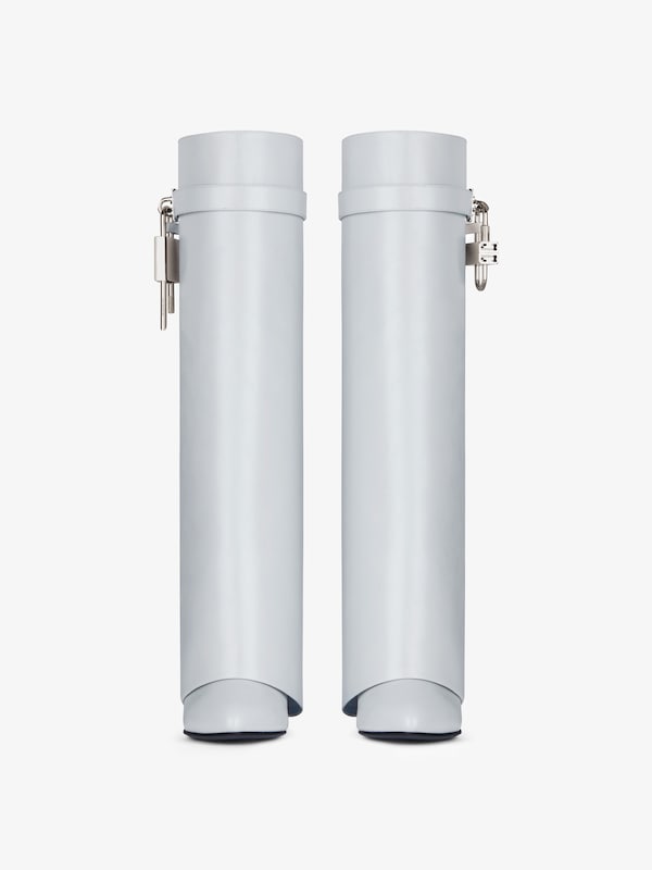 Givenchy Shark Lock boots in Box leather Limitado a 3 días