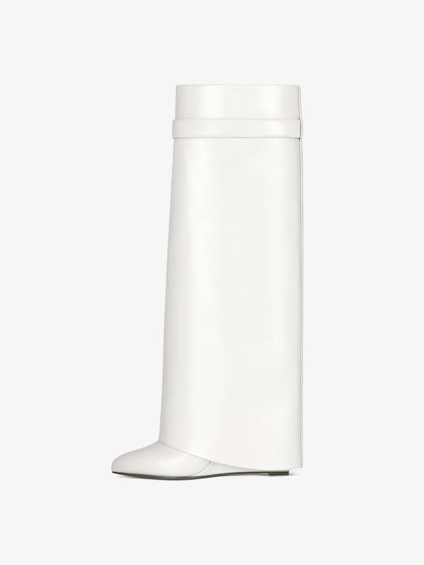 Givenchy Shark Lock boots in leather En oferta