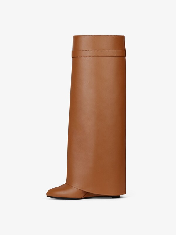 Givenchy Shark Lock boots in leather Oferta exclusiva