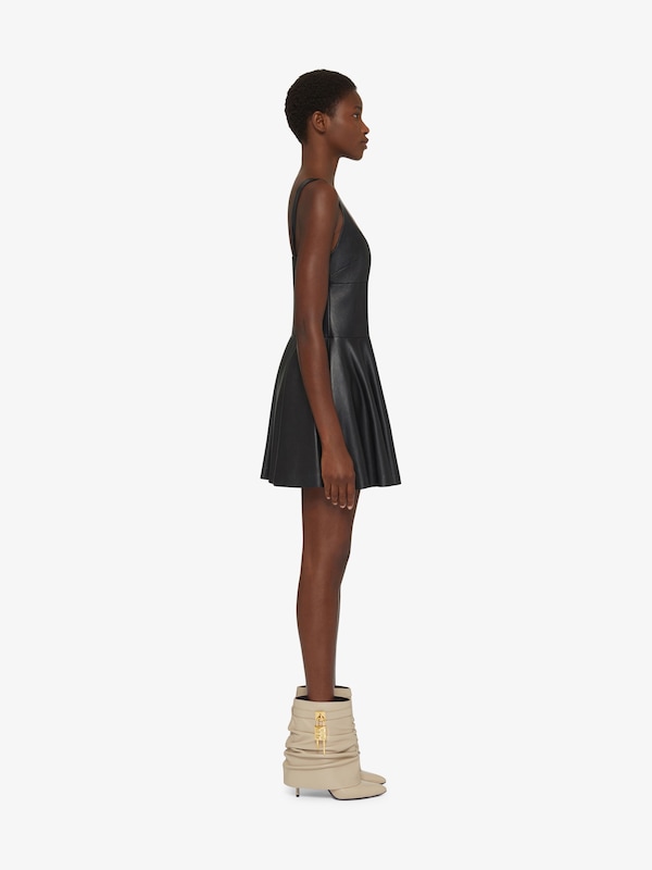 Givenchy Shark Lock Stiletto ankle boots in nappa leather Última moda