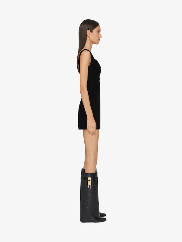 Givenchy Shark Lock boots in crocodile effect leather Grandes ahorros