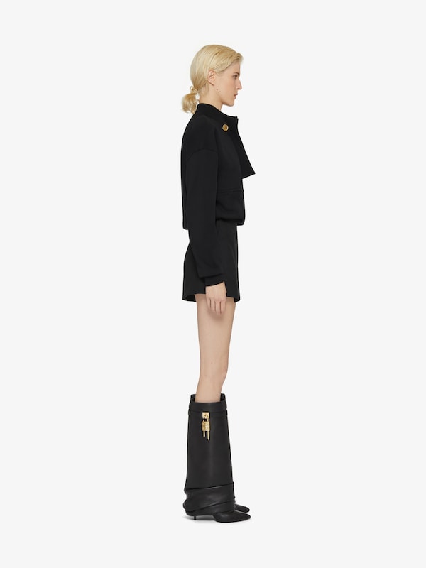 Givenchy Shark Lock Stiletto boots in nappa leather Rebajas de fin de temporada