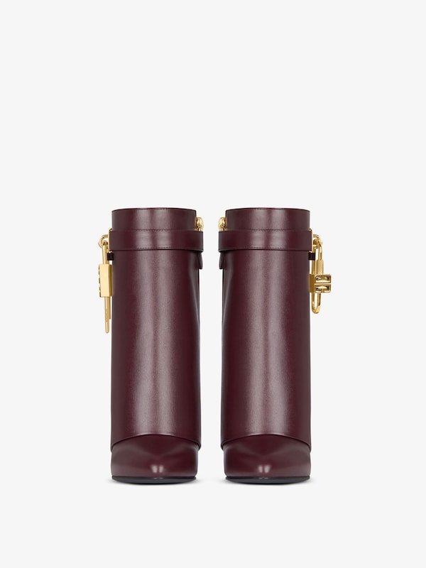 Givenchy Shark Lock ankle boots in leather Ofertas