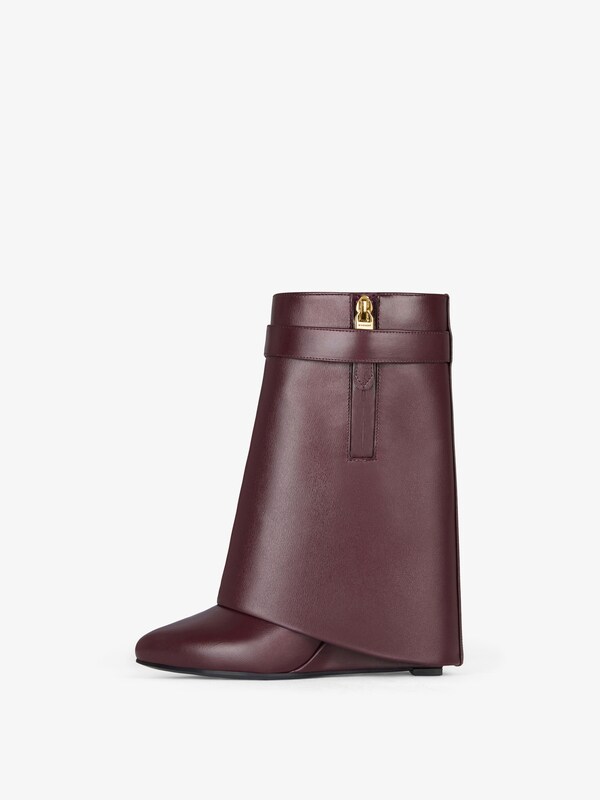 Givenchy Shark Lock ankle boots in leather Ofertas