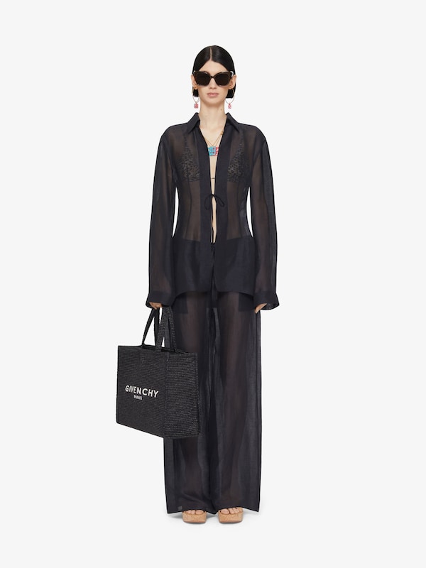 Givenchy Pants in silk and linen