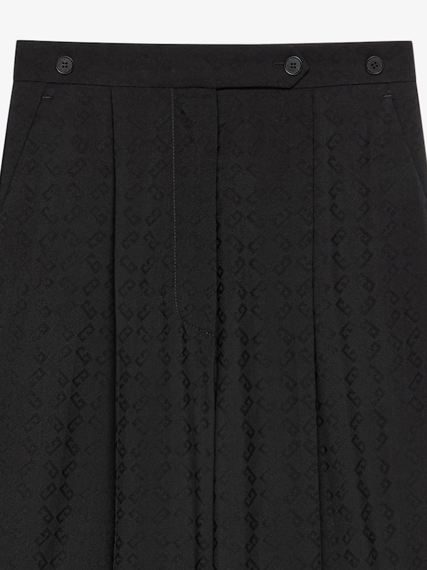 Givenchy Pleated pants in monogram 72 jacquard Los más vendidos
